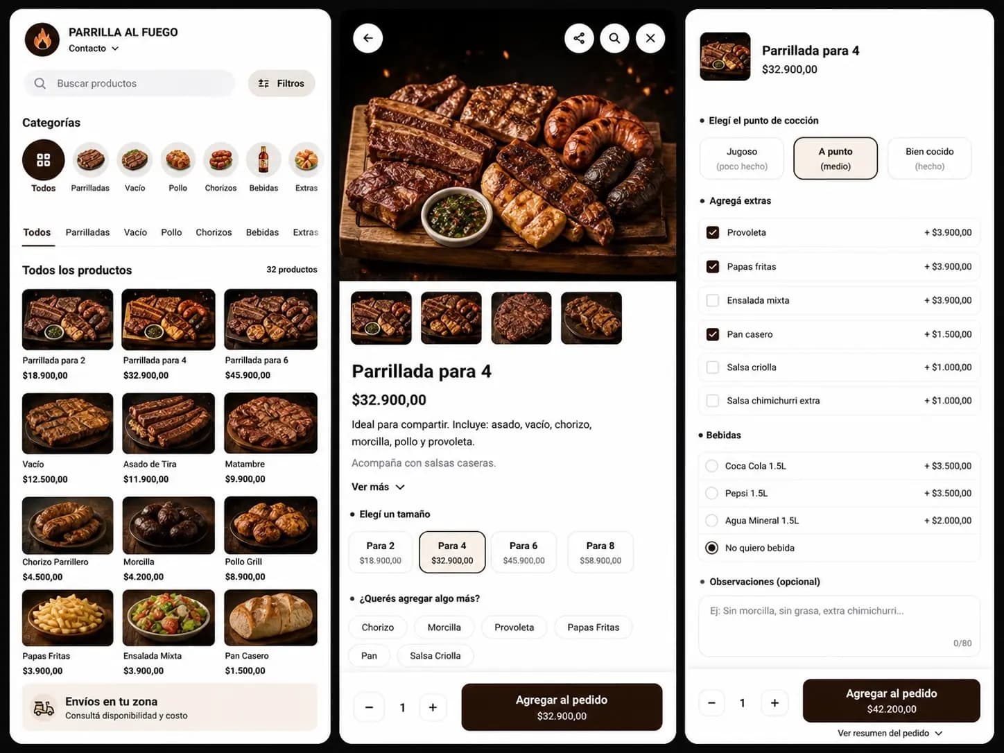 Tienda de Parrillada